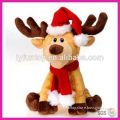 Stuffed Plush Toy,Customized Plush reindeer Toy,christmas plush toy
